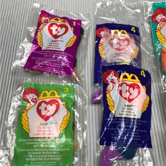McDonalds Ty Beanie partial set 1998 - Picture 2 of 3